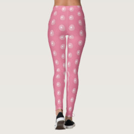 Leggings de bolhas de Sereia - Rosa