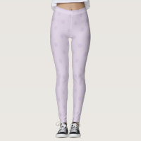 Leggings de Bolinhas das Orquídeas Modernas da Ten
