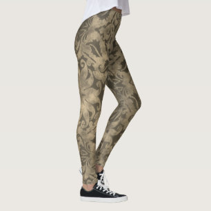 Leggings de Brocade Vintage