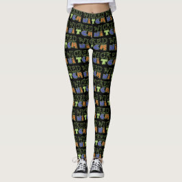 Leggings de bruxas malvadas