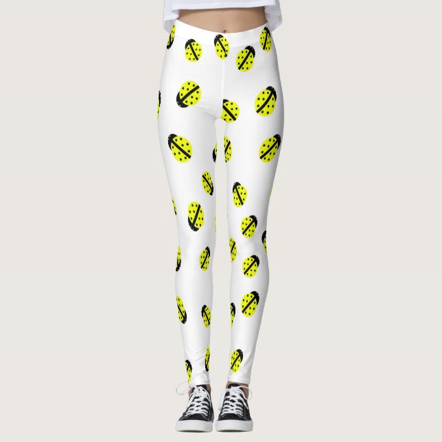 Leggings de Bug Amarelas (Frente)
