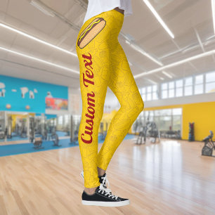 Leggings de cachorro quente