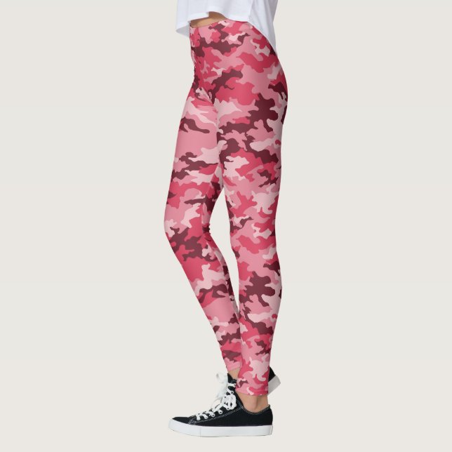 Leggings de Camo Rosa Trendy (Esquerda)