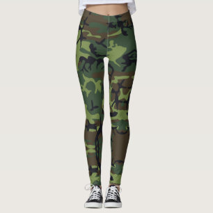 Leggings de camo verde