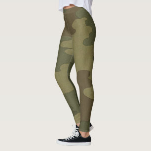 Leggings de camuflagem