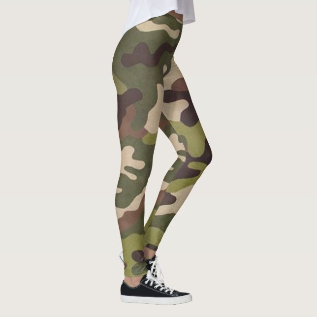 Leggings de camuflagem (Direita)