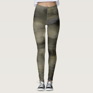 Leggings de Camuflagem Verde do Exército