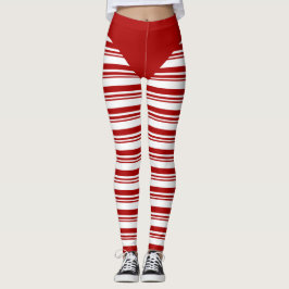Leggings de Candy de Natal