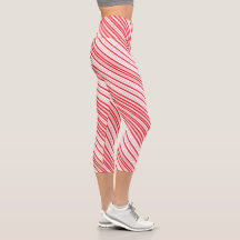 Leggings de Capri de Alto Suspenso de Peppermint