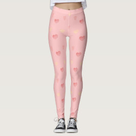 Leggings de Carroçaria Rosa