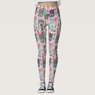 Leggings de casas bonitas