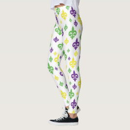 Leggings de Celebração do Mardi Gras