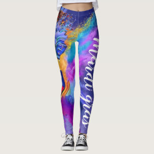 Leggings de Celebração do Mardi Gras