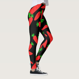 Leggings de Cenoura Comida Deliciosa