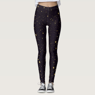 Leggings de céu estrelado