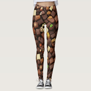 Leggings de Chocolate Europeu