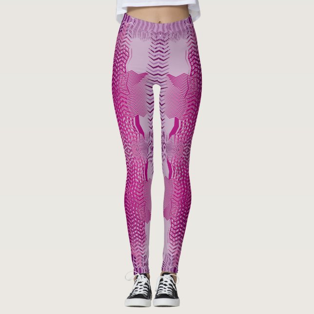 Leggings de chuva roxas (Frente)