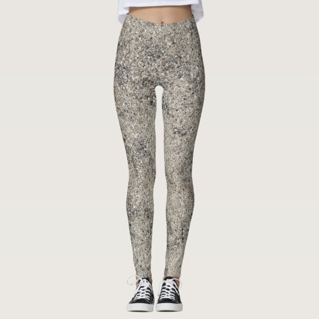 Leggings de cimento de textura (Frente)