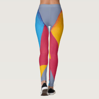 Leggings de Cinzas de Bola de Praia