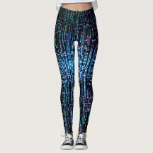 Leggings de código de matriz