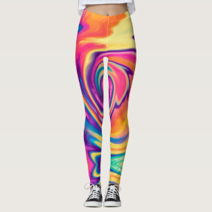 Leggings de coloração amarela