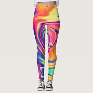 Leggings de coloração amarela