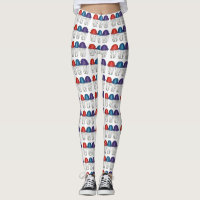 Leggings de Comida de Cone de Sabão-de-Gelo