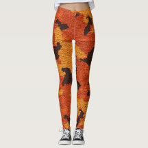 Leggings de comprimento de Cheio feitas à mão Prem