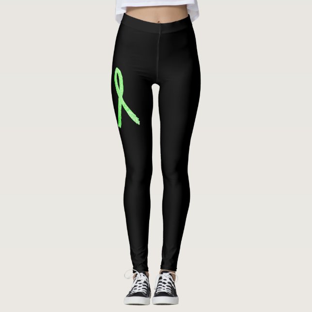 Leggings de consciência da doença de Lyme (Frente)