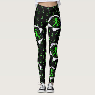 Leggings de consciência da doença de Lyme Black