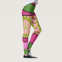 Leggings de consciência do Cancer da mama