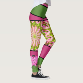 Leggings de consciência do Cancer da mama