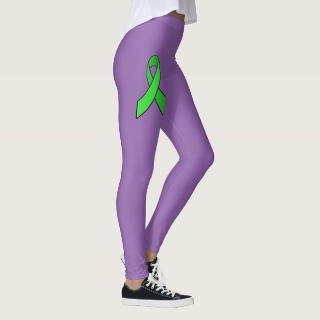 Leggings de Conscientização da Doença de Lyme com  (Direita)