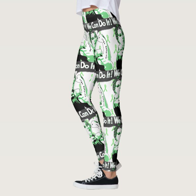 Leggings de Conscientização sobre Lyme 'Nós Podemo (Esquerda)