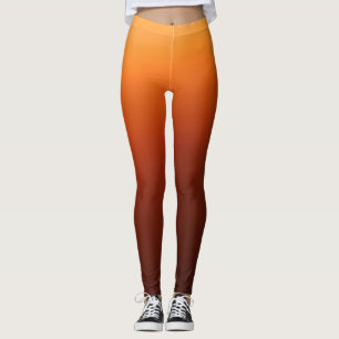 Leggings de Cor do Mâncer de outono
