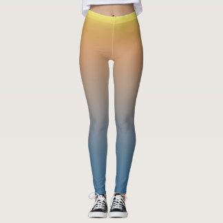 Leggings de cores de látex