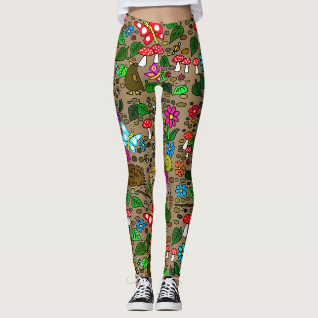 Leggings de Cottagecore (Frente)