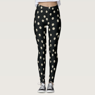 Leggings de crânios bonitos