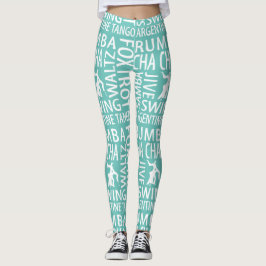 Leggings de dança de salão