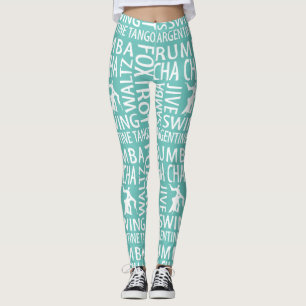 Leggings de dança de salão