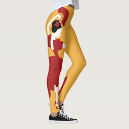 Leggings de Dançarinos do Flamenco