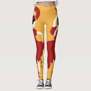 Leggings de Dançarinos do Flamenco