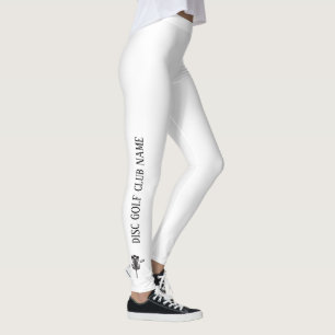 Leggings de Desgaste de Golfe de Disco