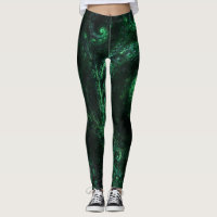 Leggings de Design de Arte Fractal