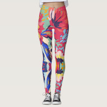 Leggings de Design Floral