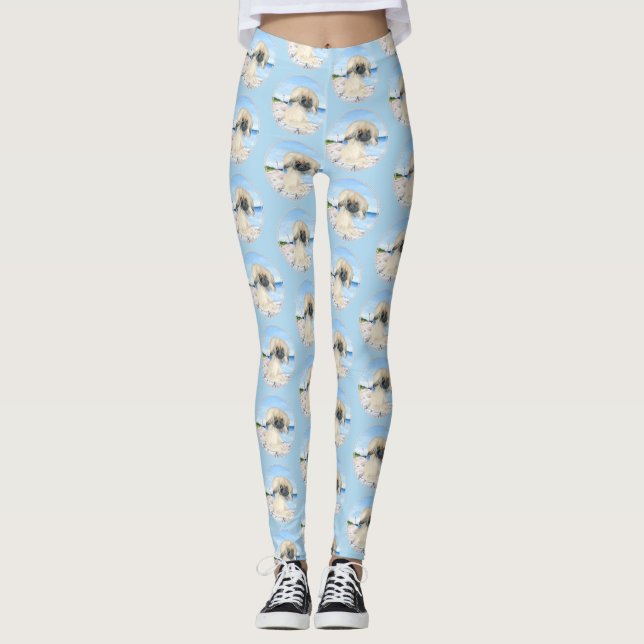 Leggings de Design Pekingese (Frente)