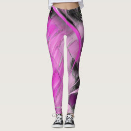 Leggings de Designer Roxo