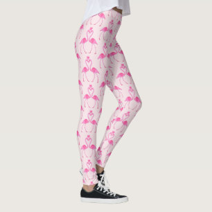 Leggings de Dia de os namorados Flamingo, camuflag