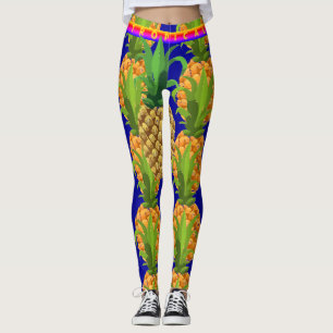 Leggings de Diversão do Estilo Havaiano