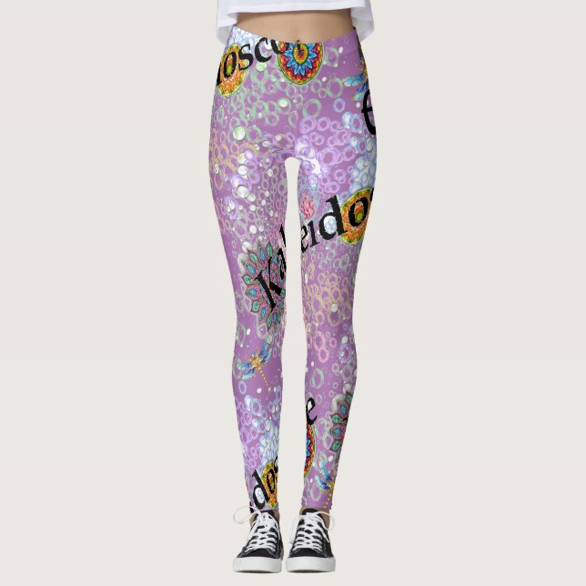 Leggings de Dragonfly Milkshake Mulberry (Frente)